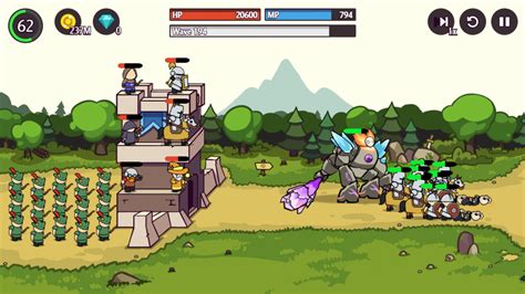 Castle Defender Saga Online .
